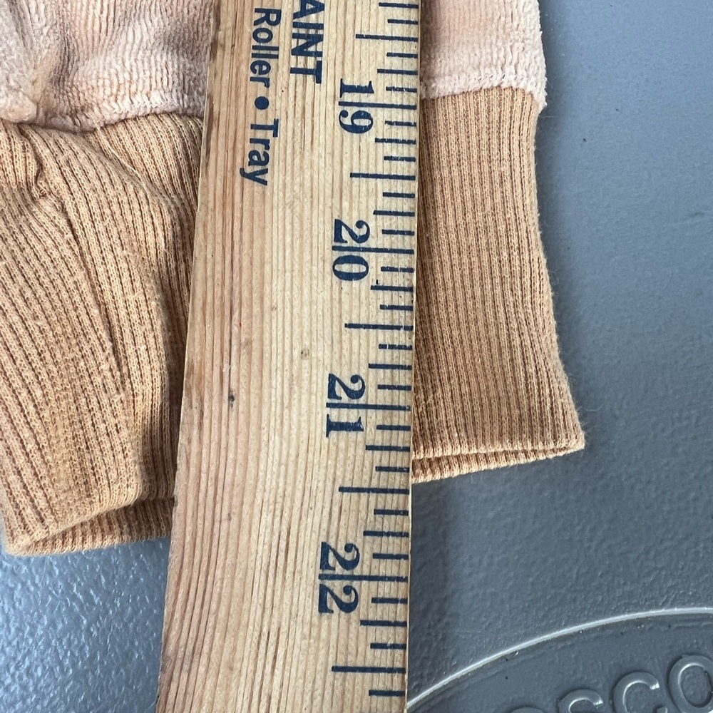 RUE21 Beige Pullover‎ Tan Fleece Hoodie Sweatshirt Size Small “honey” - Picture 7 of 11